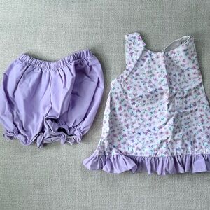 James & Lottie Top and bloomer set